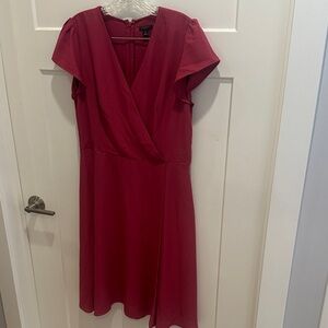Ann Taylor Berry Midi Dress